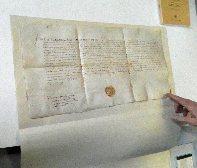 A Calliano per Anna d'Alencon e Guglielmo VIII